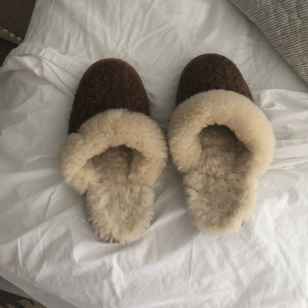 UGG slippers! So cozy